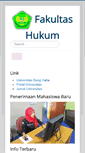 Mobile Screenshot of hukum.bunghatta.ac.id