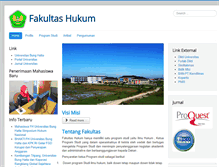 Tablet Screenshot of hukum.bunghatta.ac.id